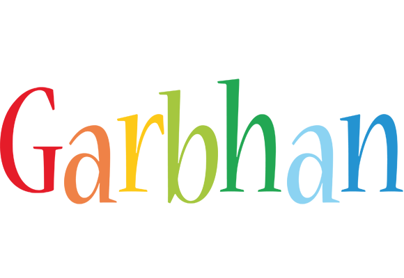Garbhan birthday logo