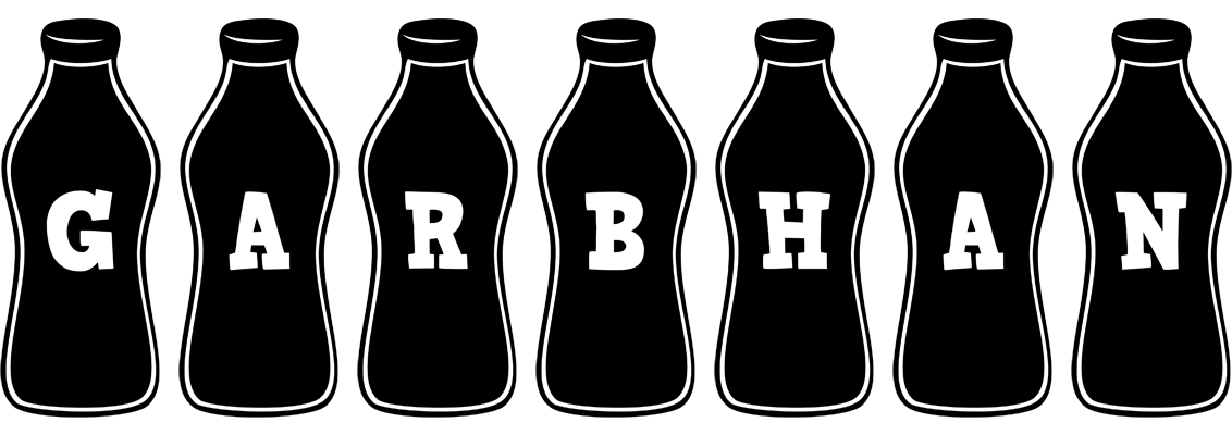 Garbhan bottle logo