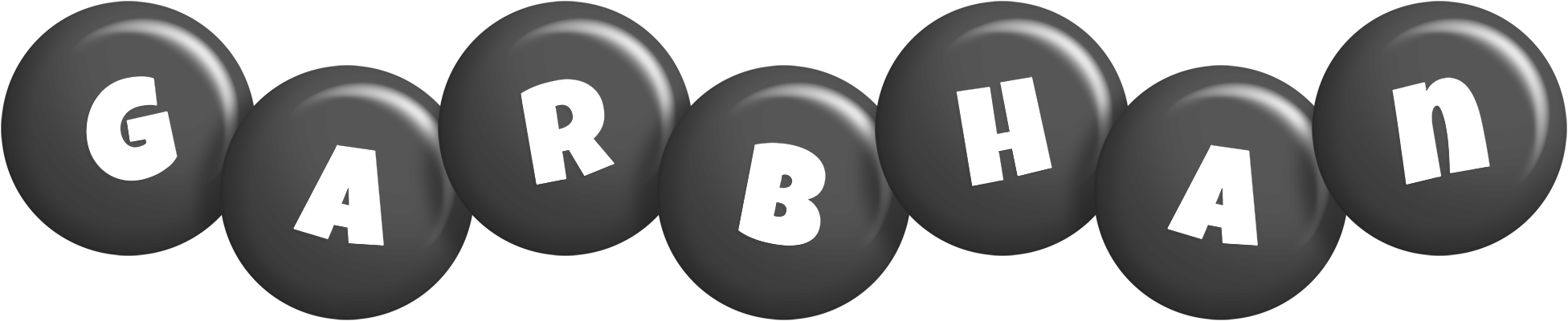 Garbhan candy-black logo