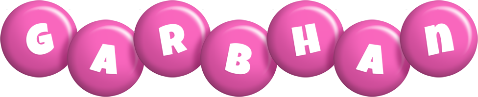 Garbhan candy-pink logo