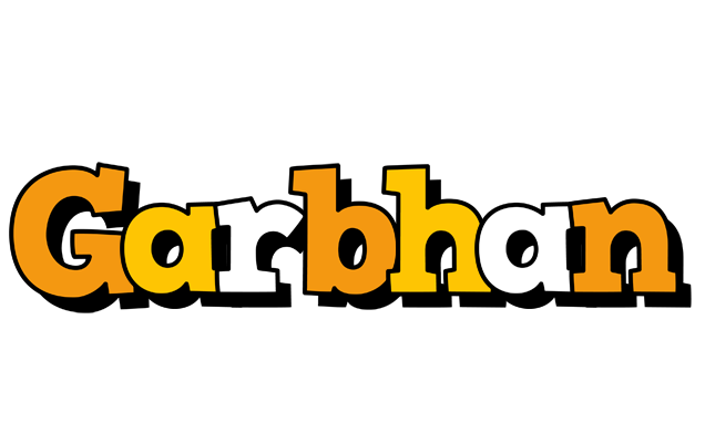 Garbhan cartoon logo