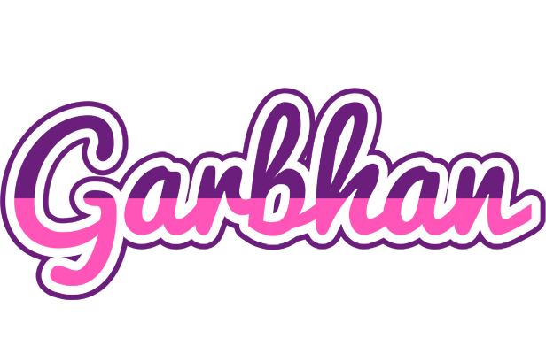 Garbhan cheerful logo