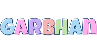 Garbhan pastel logo