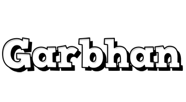 Garbhan snowing logo