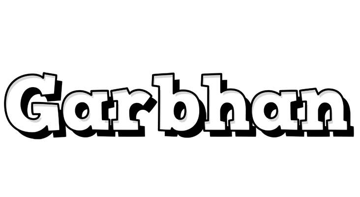 Garbhan snowing logo