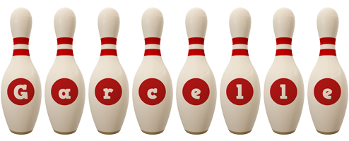 Garcelle bowling-pin logo
