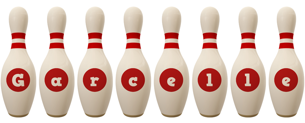 Garcelle bowling-pin logo