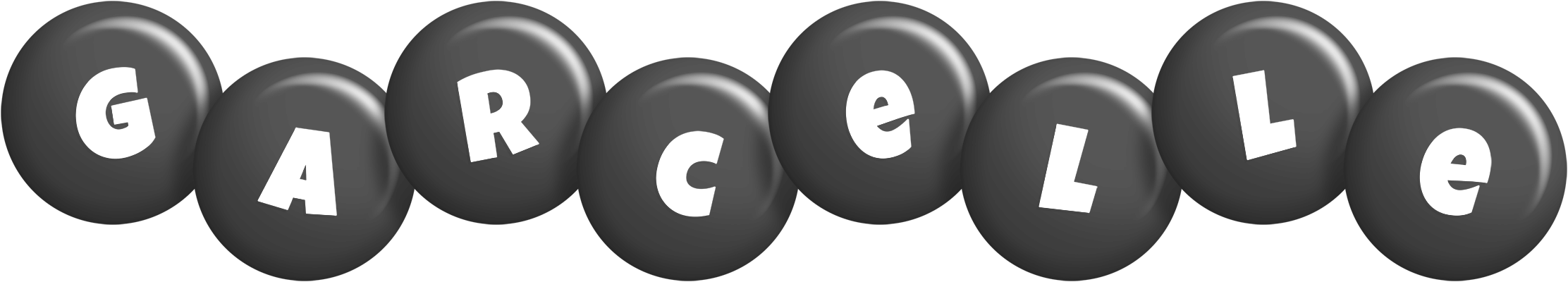 Garcelle candy-black logo
