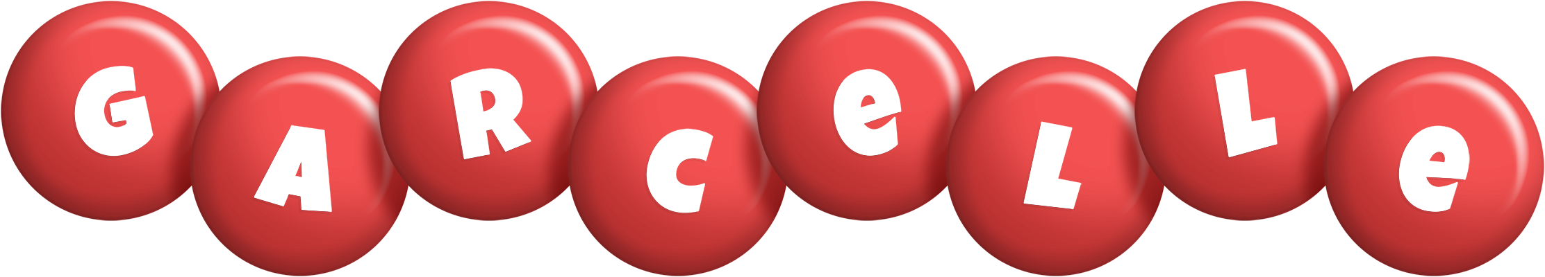 Garcelle candy-red logo
