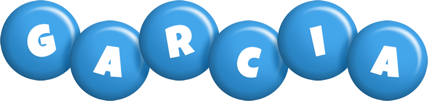 Garcia candy-blue logo