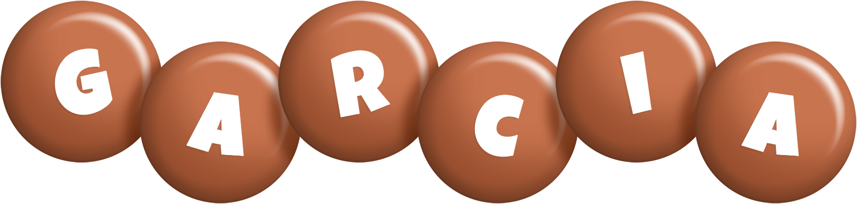Garcia candy-brown logo