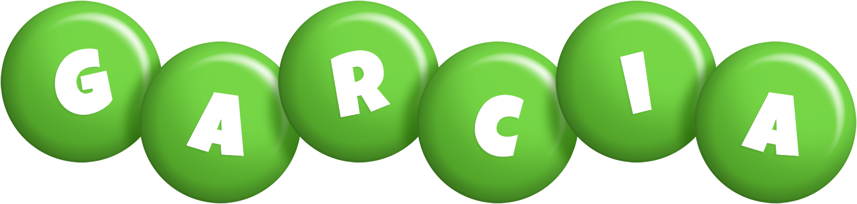 Garcia candy-green logo