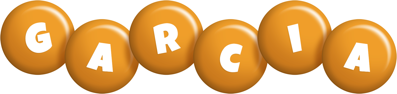 Garcia candy-orange logo