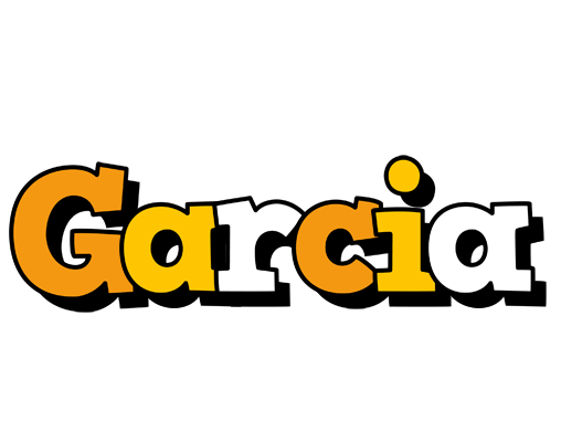 Garcia cartoon logo