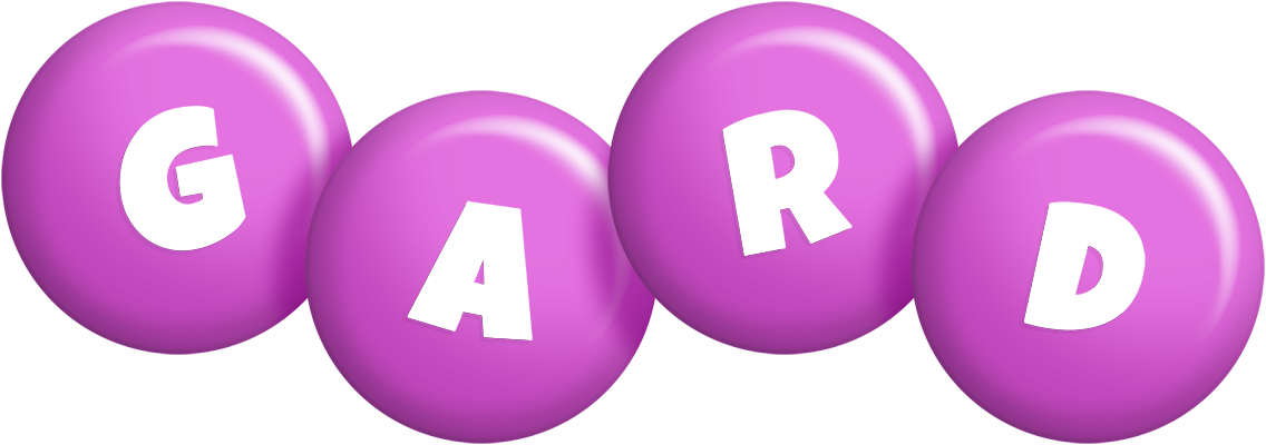 Gard candy-purple logo