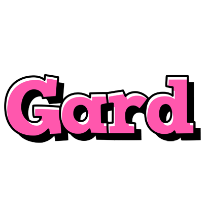 Gard girlish logo