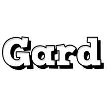 Gard snowing logo