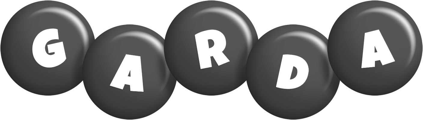 Garda candy-black logo