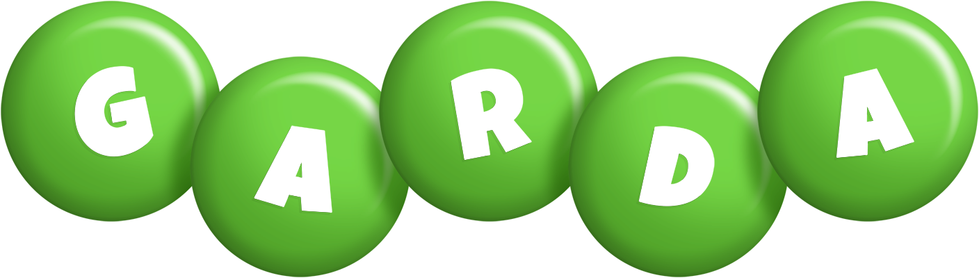 Garda candy-green logo