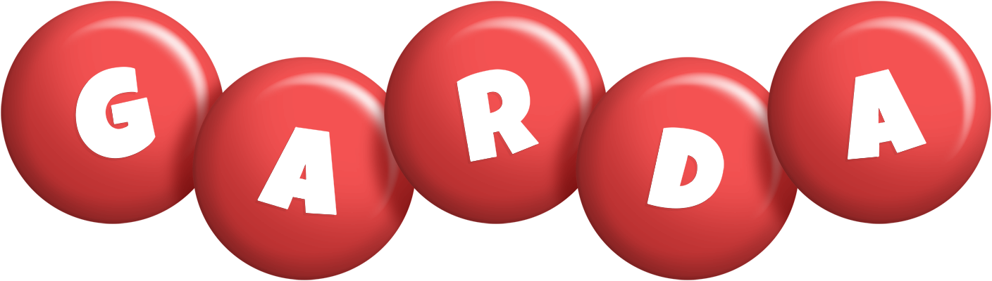 Garda candy-red logo