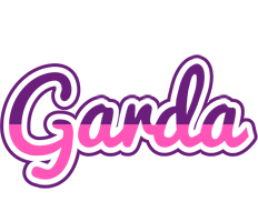 Garda cheerful logo