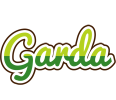 Garda golfing logo