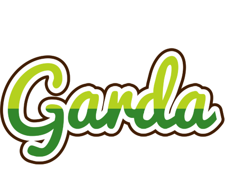 Garda golfing logo