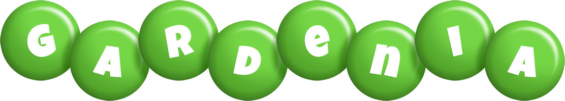 Gardenia candy-green logo