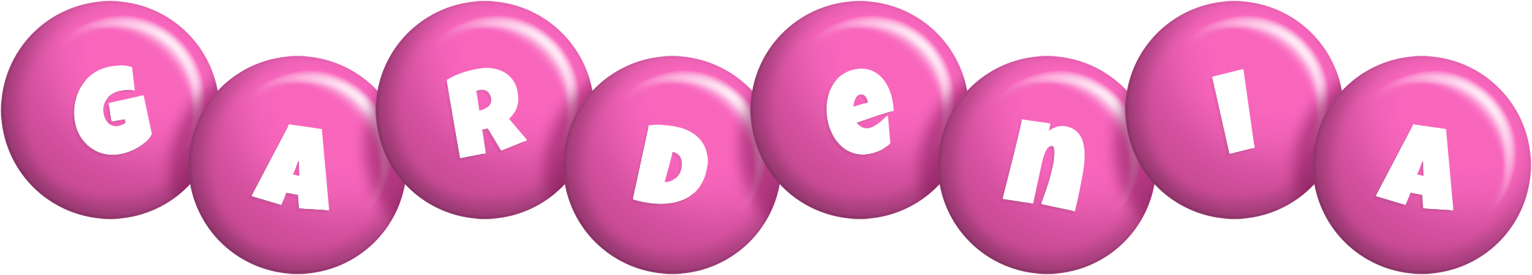 Gardenia candy-pink logo