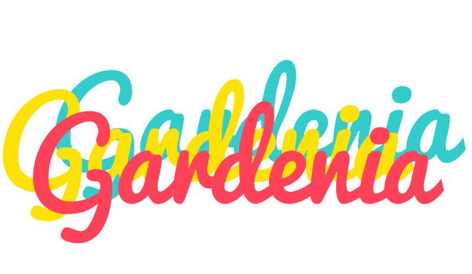 Gardenia disco logo
