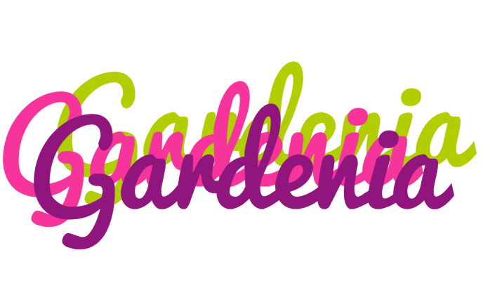 Gardenia flowers logo
