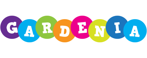 Gardenia happy logo