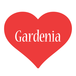 Gardenia love logo