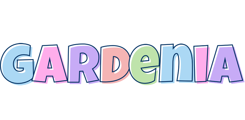Gardenia pastel logo