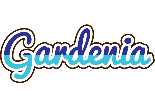 Gardenia raining logo
