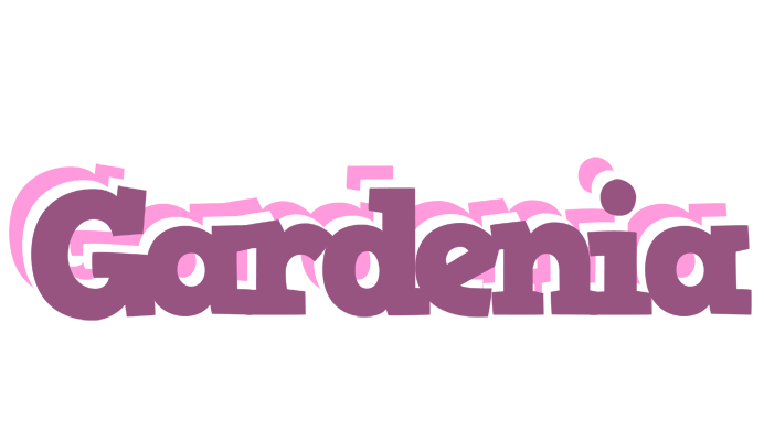 Gardenia relaxing logo