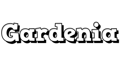 Gardenia snowing logo