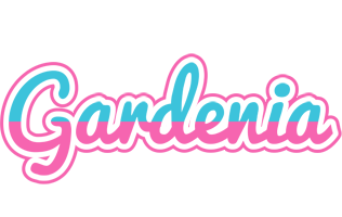 Gardenia woman logo