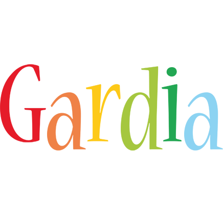 Gardia birthday logo