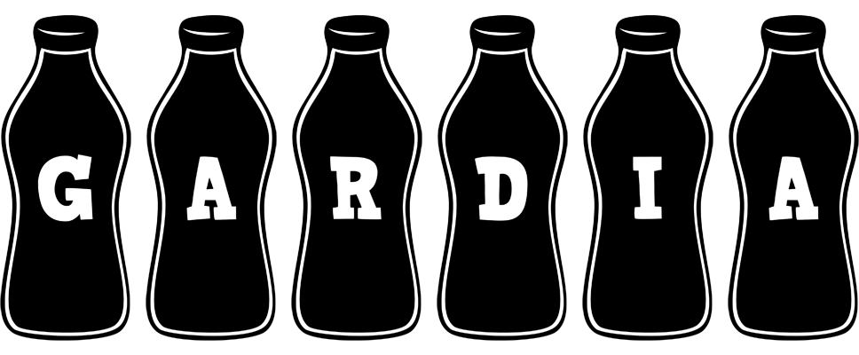 Gardia bottle logo