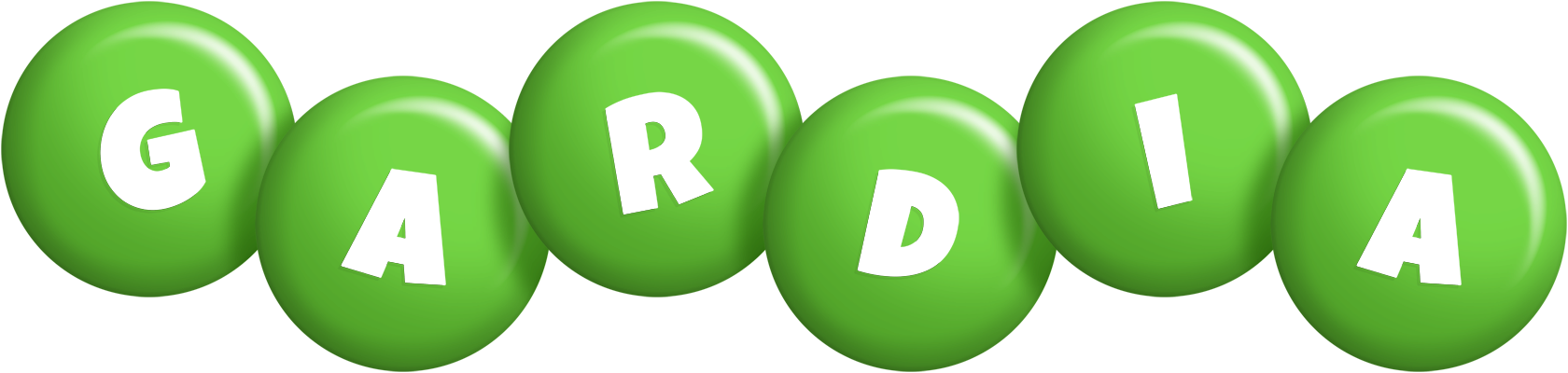 Gardia candy-green logo