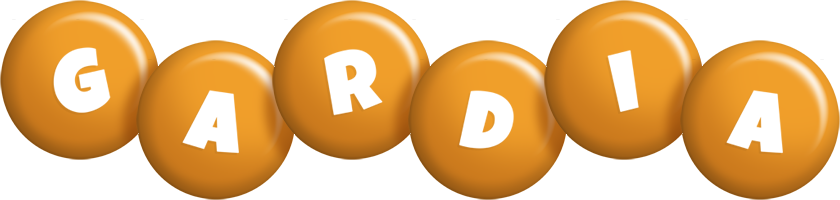 Gardia candy-orange logo