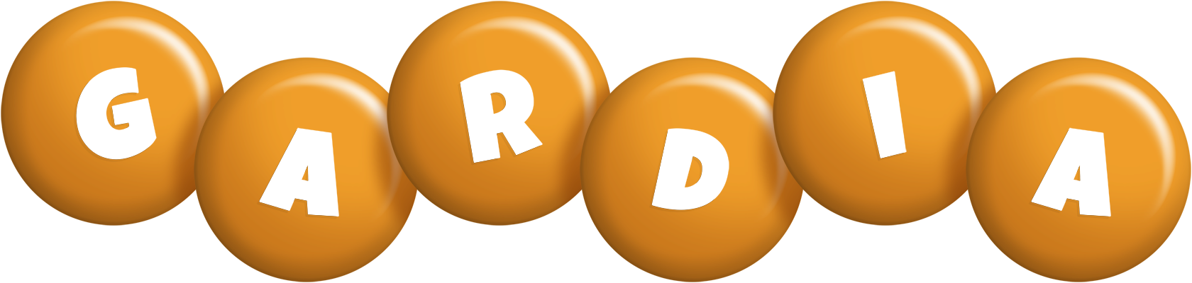 Gardia candy-orange logo
