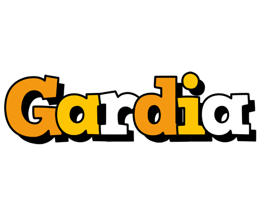 Gardia cartoon logo
