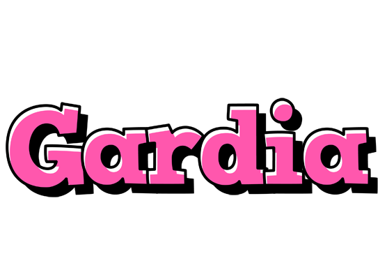 Gardia girlish logo