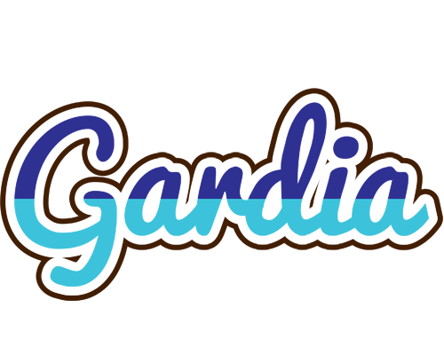 Gardia raining logo