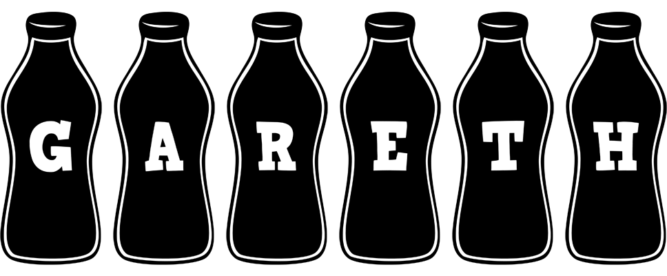 Gareth bottle logo