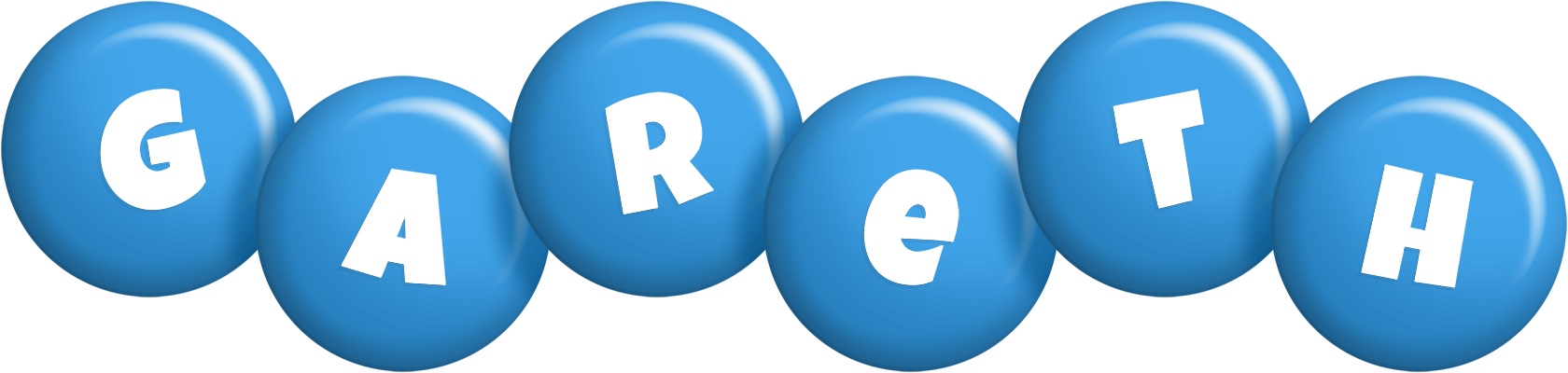 Gareth candy-blue logo