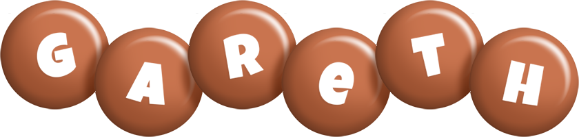 Gareth candy-brown logo