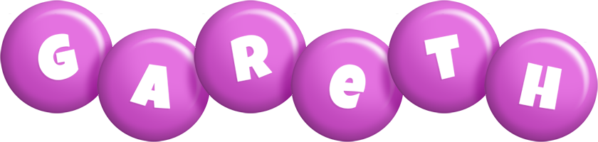 Gareth candy-purple logo